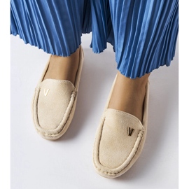 Mocassini in eco-camoscio beige di Beltsville 1