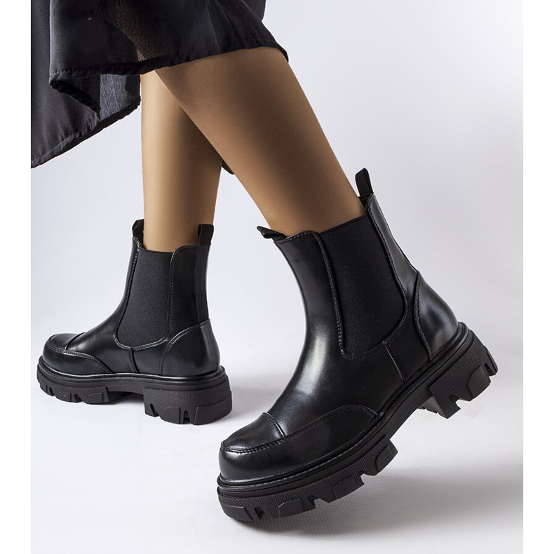 Inna Stivaletti slip-on Albany neri nero 1