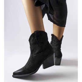 Stivali da cowboy neri di Christi nero 1
