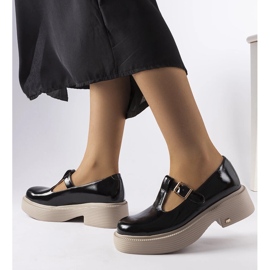 Inna Scarpe Karino laccate nere nero 1
