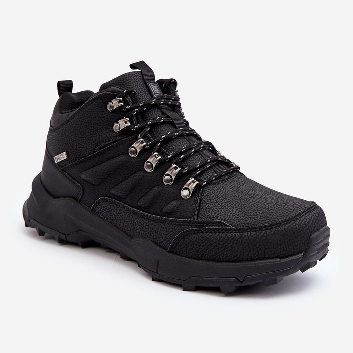 Scarpe da ginnastica isolanti da uomo nere Big Star MM174156 nero 1