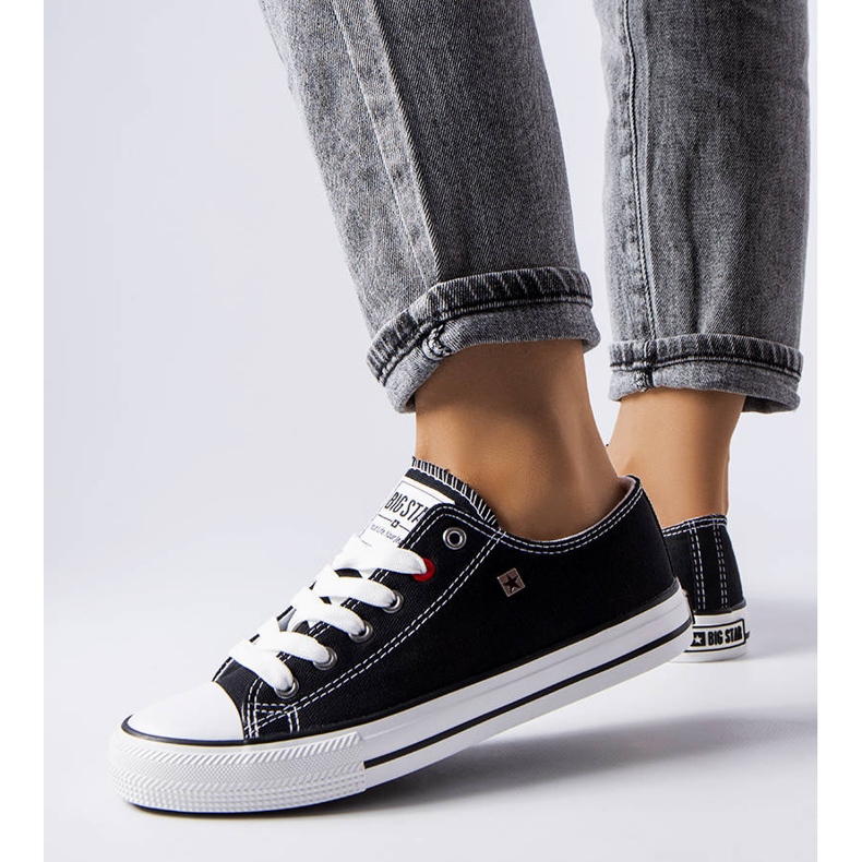Big Star T274023906 sneakers classica nera nero 1