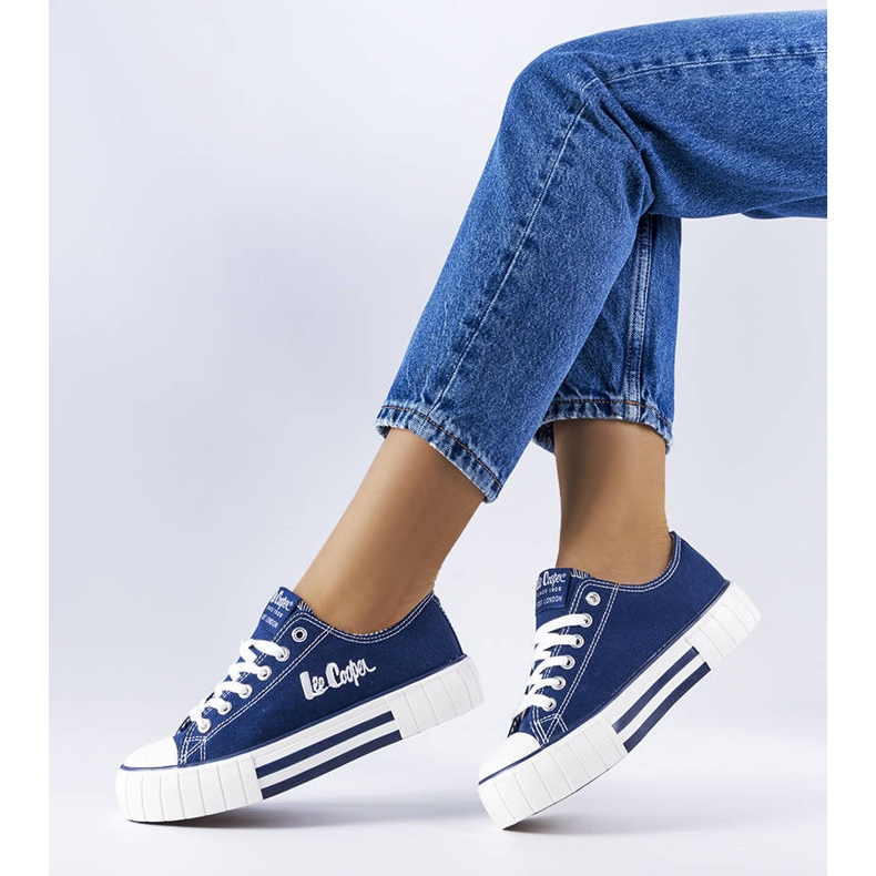 Sneakers blu navy Lee Cooper LCW-23-31-1803L 1