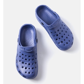 Inna Sandali infradito in schiuma blu navy di Hayes 1