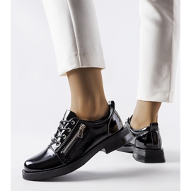 Inna Scarpe da donna laccate nere Diamante nero 1