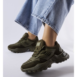 Inna Scarpe SPORTIVE da Donna AL003 Verde 2
