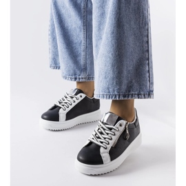 Inna Sneakers nere sulla piattaforma Romola nero 1