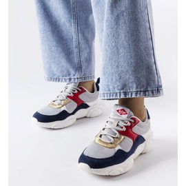 Sneakers sportive grigie Lee Cooper grigio 1