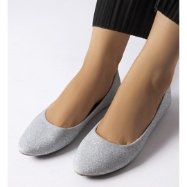 Inna Ballerine glitter argento di Serinto 1