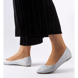 Inna Ballerine glitter argento di Serinto d'argento 2