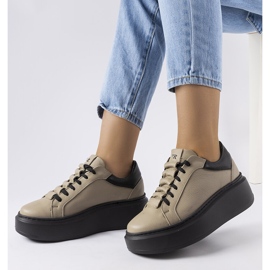 Francesina beige LS5379 Tortora 1