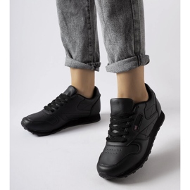 Scarpe da ginnastica classiche nere Poulsen nero 1