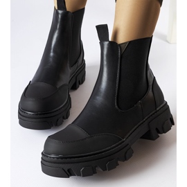 Stivali slip-on neri Sibyla nero 1