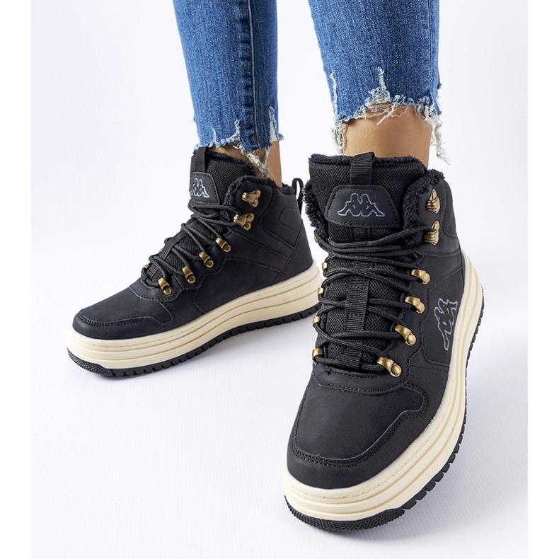 Kappa 243364 Scarpe isolanti Tobin nere nero 1