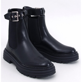 Stivaletti Chelsea da donna Stoke Black Pu nero 1