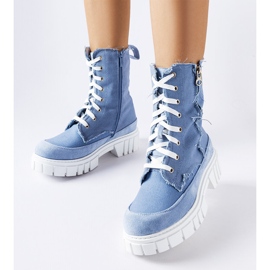 Stivali Crispiero isolanti blu 2