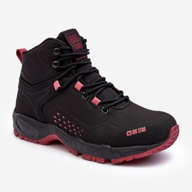 Scarpe da trekking Trappers con sistema Memory Foam nere Big Star MM274562 nero 1