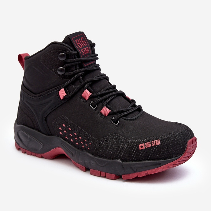 Scarpe da trekking Trappers con sistema Memory Foam nere Big Star MM274562 nero 1