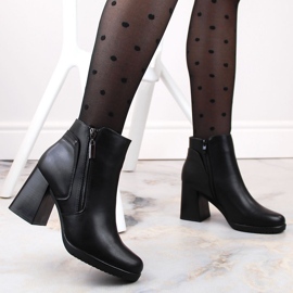 Stivaletti neri isolanti da donna di Sergio Leone BT323 nero 2