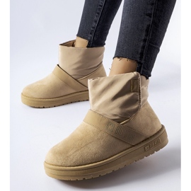 Doposci beige Big Star MM274152 1