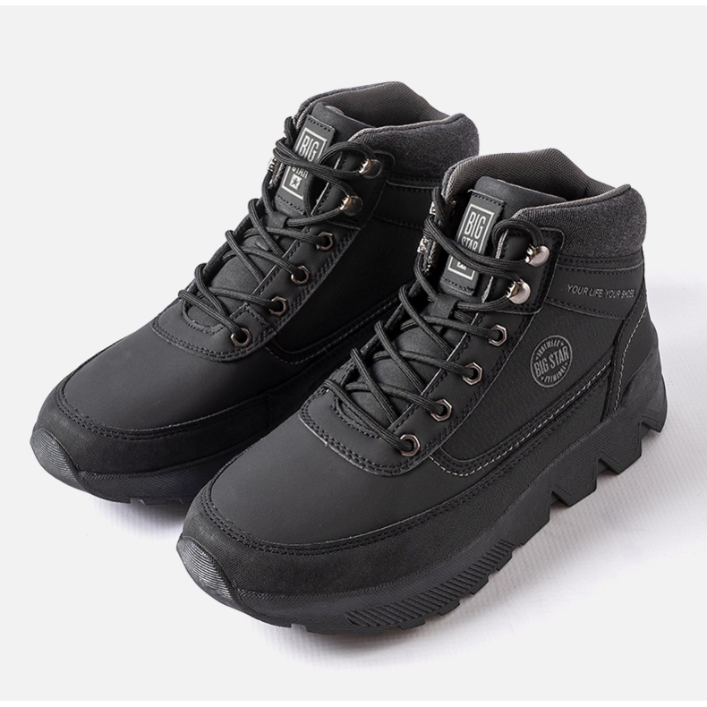 Stivali sportivi neri Big Star MM174016 nero 1