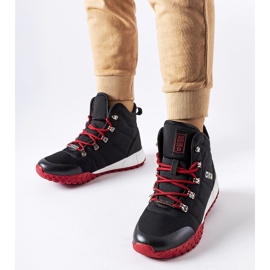Scarpe giovanili nere Big Star KK274217 nero 1