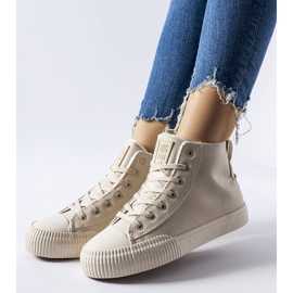 Scarpe da ginnastica isolanti beige Big Star MM274018 1