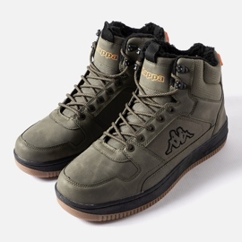 Scarpe isolanti verdi Kappa 243046 Pelliccia verde 1
