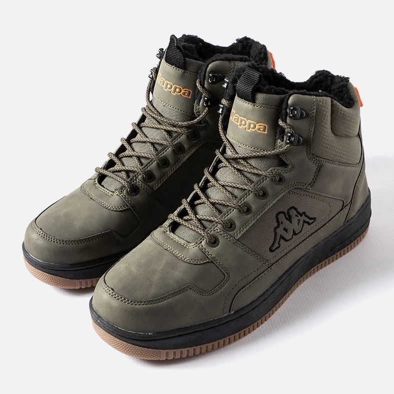 Scarpe isolanti verdi Kappa 243046 Pelliccia verde 1
