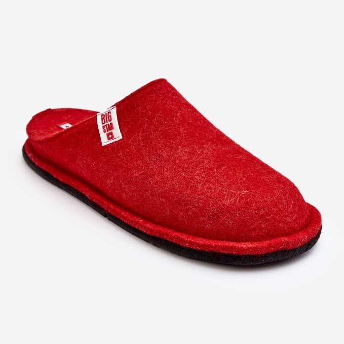 Pantofole classiche da donna Big Star KK276012 Rosse rosso 1