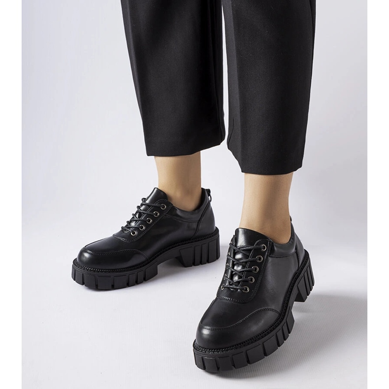 Scarpe classiche Severino nere massicce nero 1