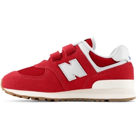 Scarpe New Balance Jr PV574RR1 rosso 1