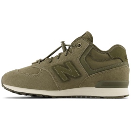 Scarpe isolanti New Balance W JrGV574HG1 verde 1
