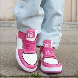 Inna Barrette TA-503 Sneakers fucsia bianche e viola bianca 1