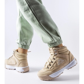 Scarpe alte calde beige Kappa 242968 Shivoo 1
