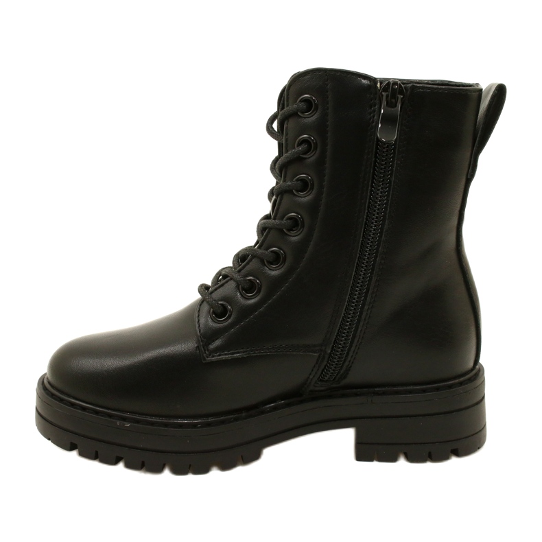 Evento Stivali alla moda Miss Zipper 23DZ35-4235 neri nero 1