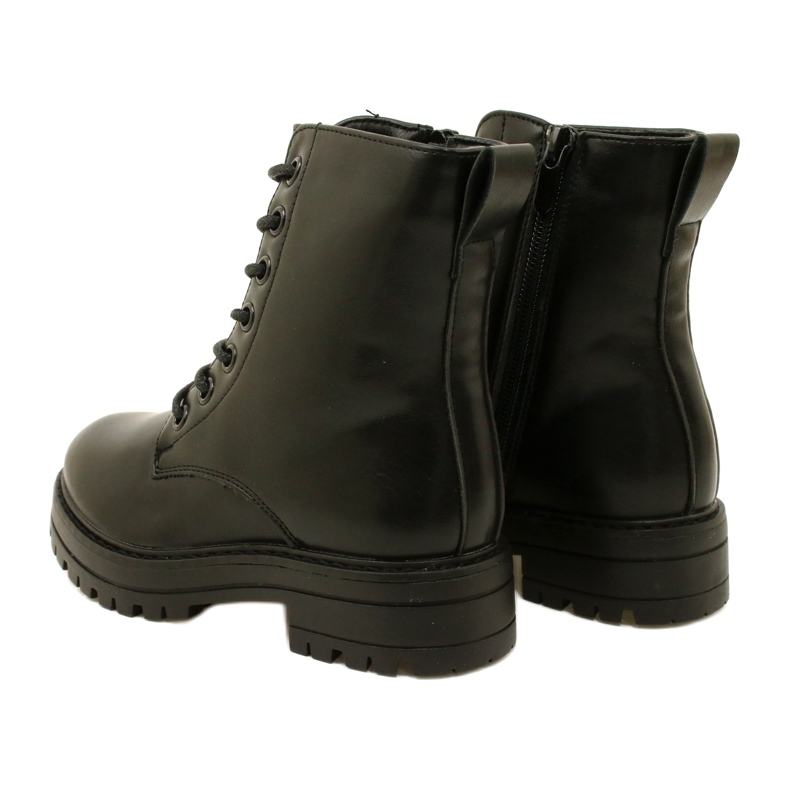 Evento Stivali alla moda Miss Zipper 23DZ35-4235 neri nero 3