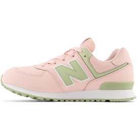 Scarpe New Balance Jr GC574CT1 rosa 1
