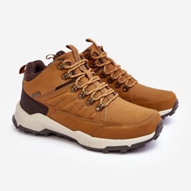 Scarpe da ginnastica isolanti da uomo marroni Big Star MM174158 marrone 1