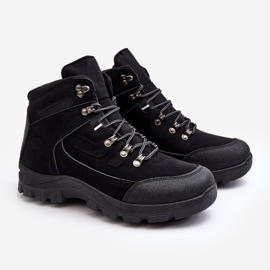 PE1 Scarpe da trekking isolanti da uomo nere Dysasha nero 1