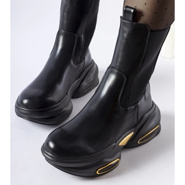Big Star Stivaletti slip-on Sant'Egidio neri massicci nero 2