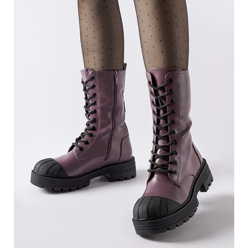 Operai Cardinale isolati viola 1