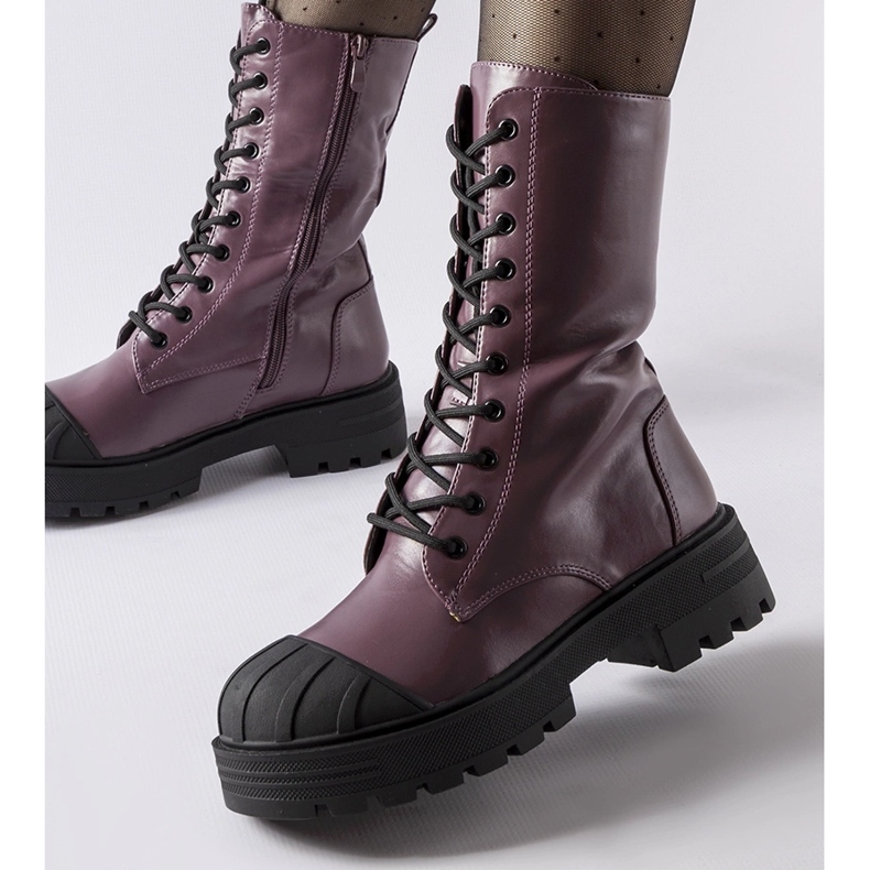 Operai Cardinale isolati viola 2