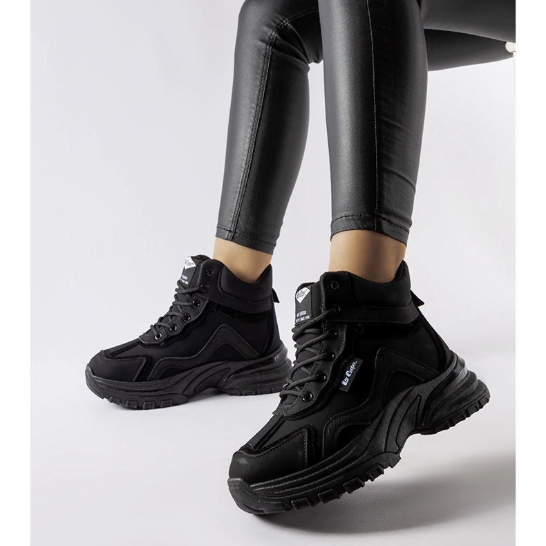 Stivali neri Lee Cooper LCJ-23-44-1976L nero 1