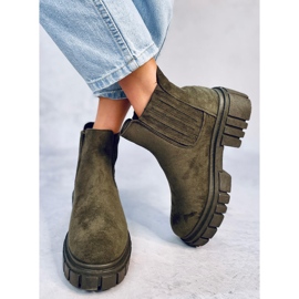 Stivali Jodhpur da donna Leigh Green verde 1