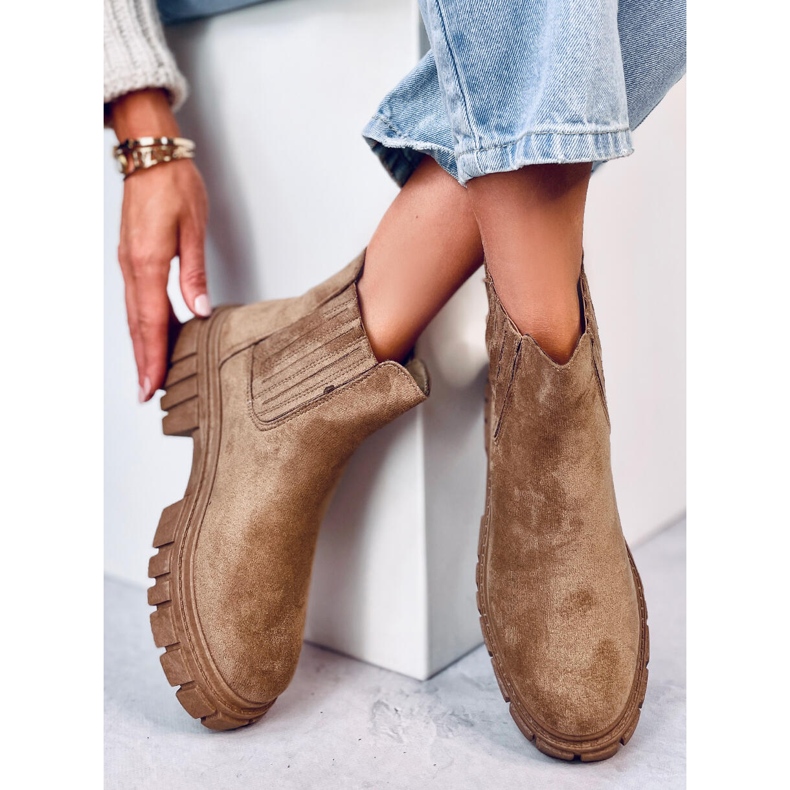 Stivali Jodhpur da donna Leigh Khaki beige 2