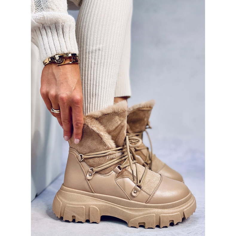Doposci da donna Jarl Khaki beige 1