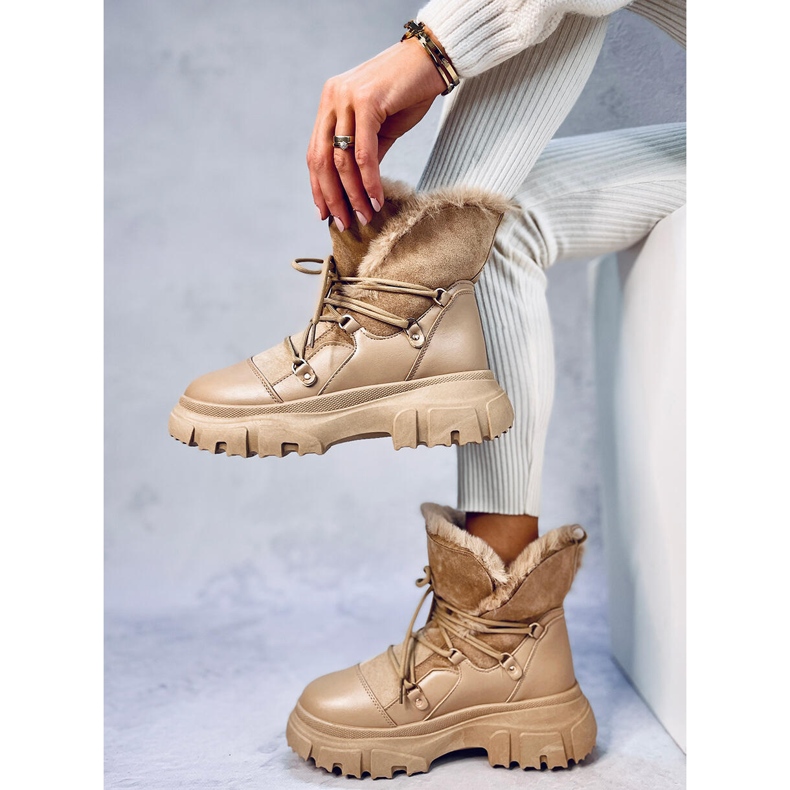 Doposci da donna Jarl Khaki beige 2