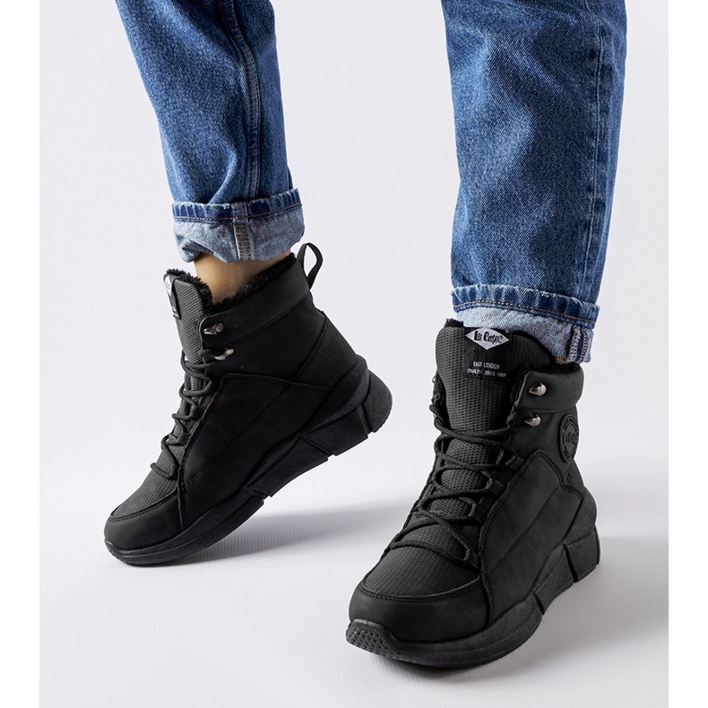 Stivali alti neri Lee Cooper LCJ-23-44-1979L nero 1