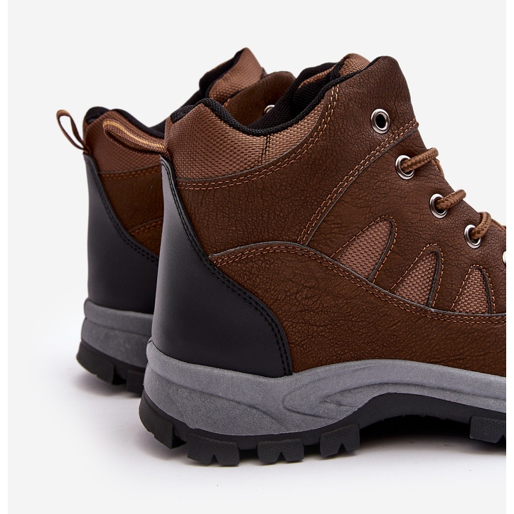 WR1 Scarpe Trekking Classiche da Uomo Marrone Gometti 2